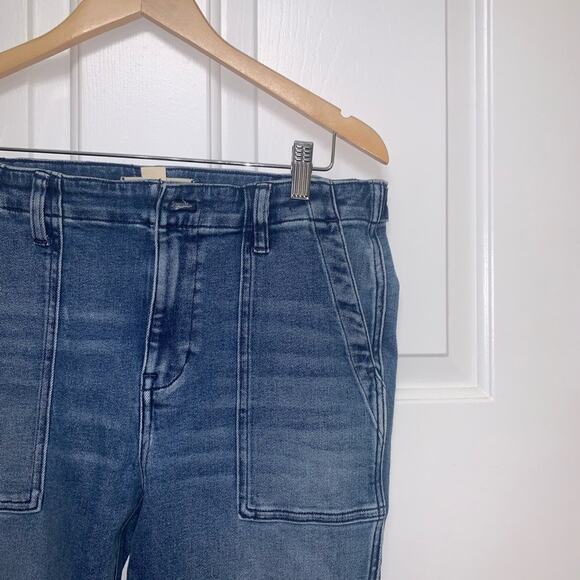 MADEWELL Women’s Midrise Stovepipe Jeans Shealy Wash. Raw Hem Edition.  Size 30 - Picture 8 of 16